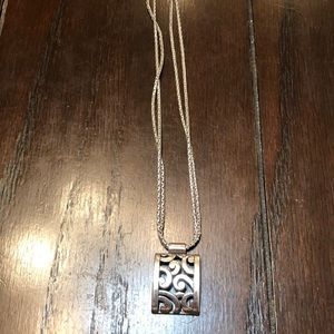 Brighton silver pendant necklace